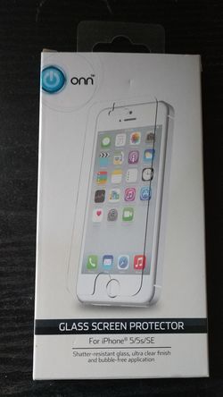 iPhone glass screen protector