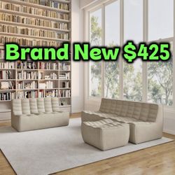 Couch Set Of 3 Brand New In Box Sealed 2 Colors To Choose From 