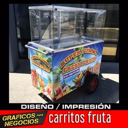 Sticker Para Carro De Fruta