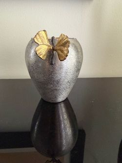 Butterfly Ginkgo Bud Vase Small