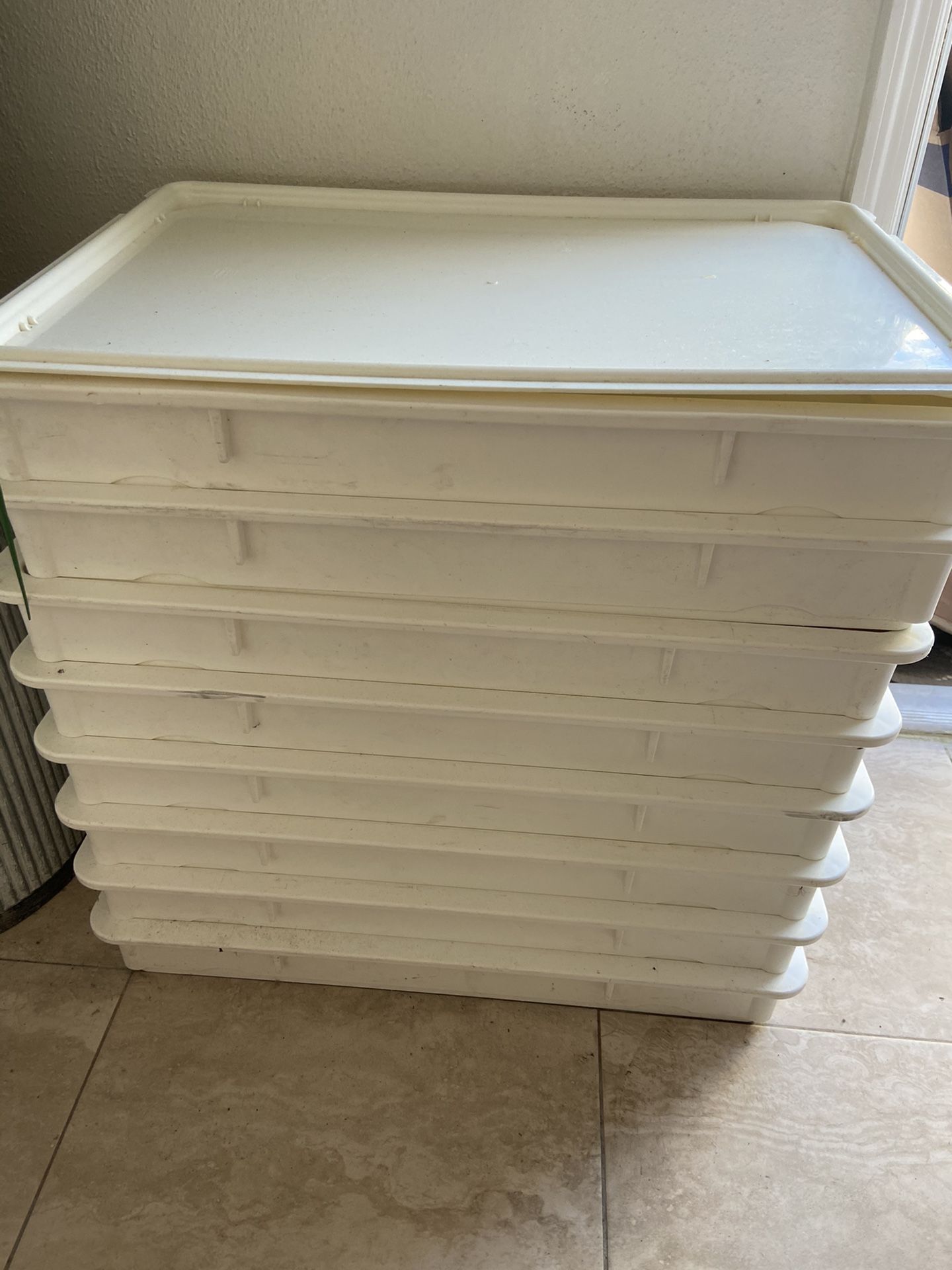 Pizza proofing boxes