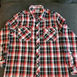 Mens Flannel Centro Medium 