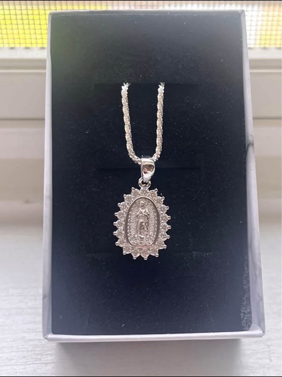 St. Mary S925 Chain & Pendant
