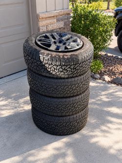 20” Chevy wheels and Tires