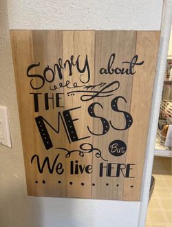 Wall sign decor