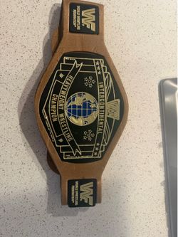 Vintage 1989 WWF Intercontinental Heavyweight Wrestling Champion Toy Foam Belt