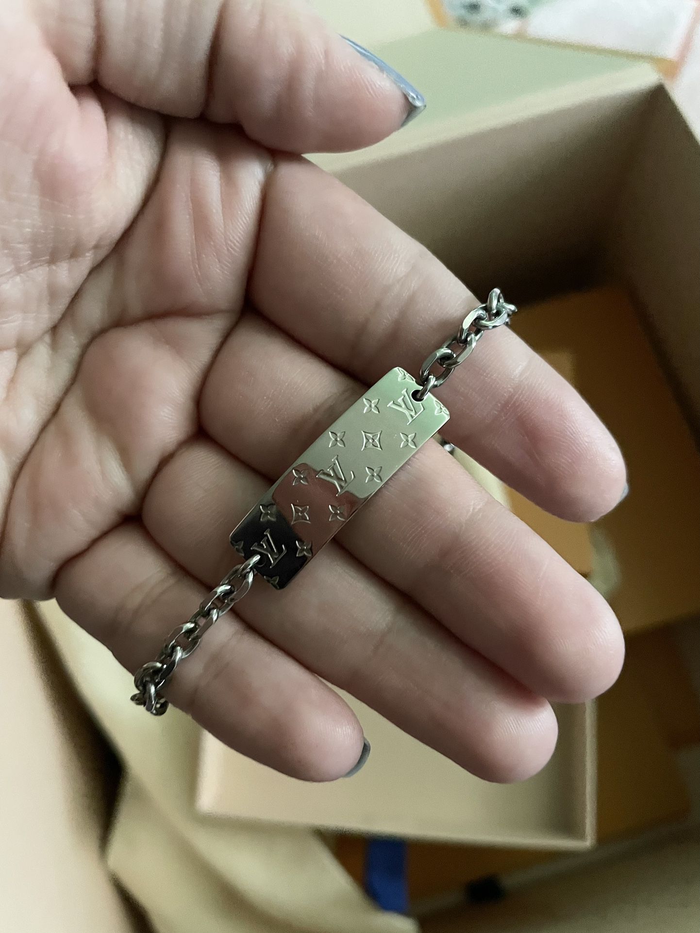 Men’s LV monogram bold Bracelet for Sale in Chula Vista, CA - OfferUp