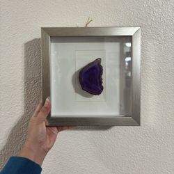 Framed Agate Wall Decor