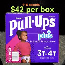 Pull Ups Size 3-4T Girls 