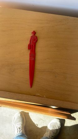 Vintage Fuller Brush Man Letter Opener