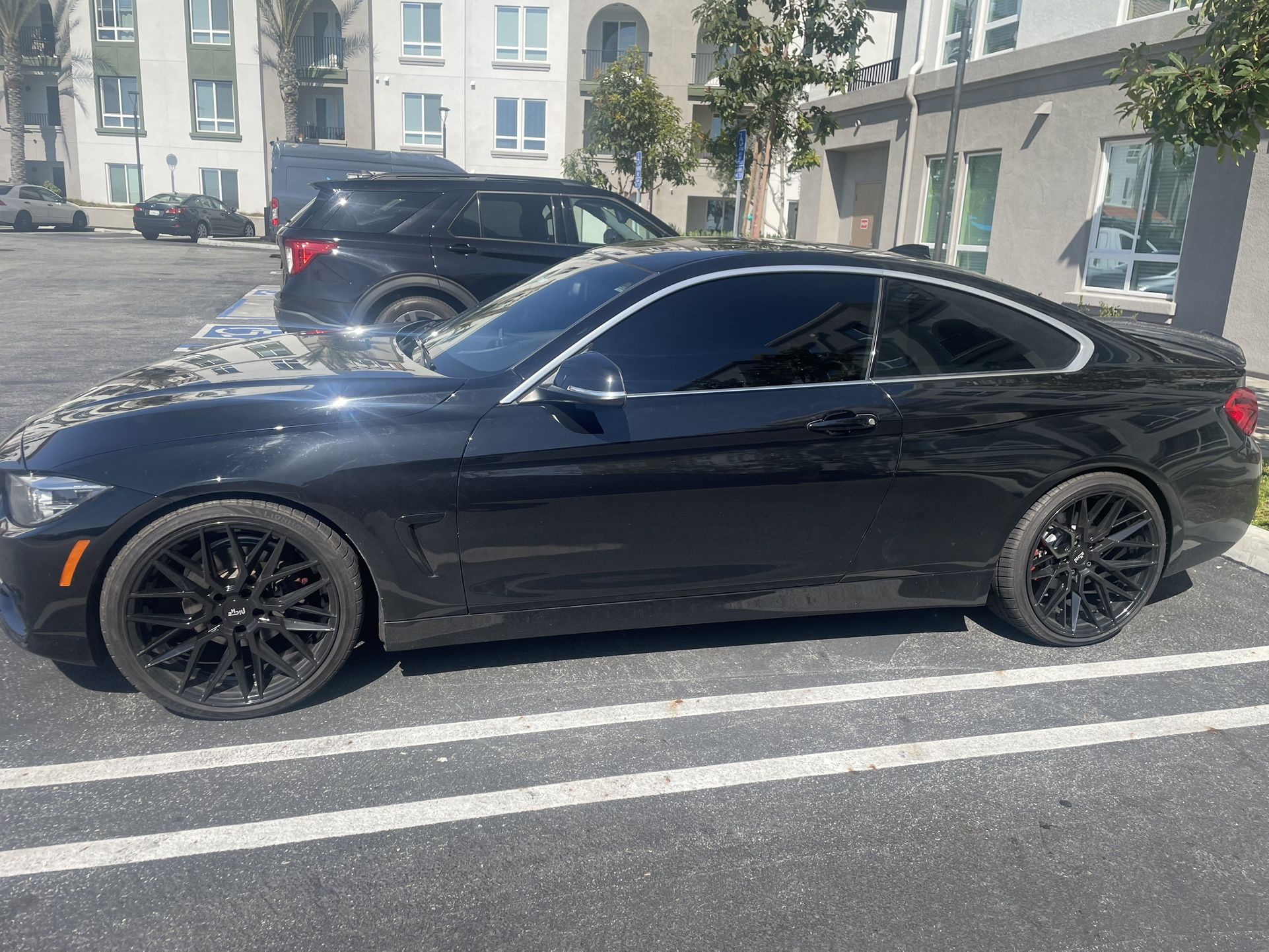 20 Inch Staggered Niche Rims W/tires