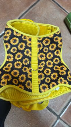 Size med dog harness