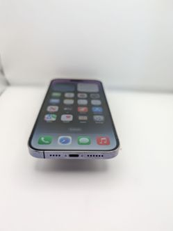 iPhone 14 Pro Max, locked to Verizon carrier,128 gigabyte,Deep purple color, excellent condition