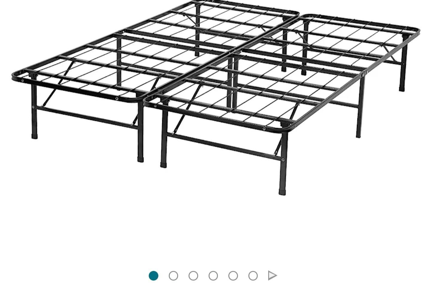 King Size Mattress And Metal Frame for Sale in Prescott Valley, AZ
