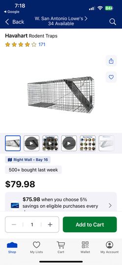 Havahart Animal Trap