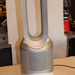 Dyson Pure Hot+Cool HP01 Puritying Heater and Ran (White/Silver)