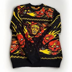 Black Matter Halloween Party Sweater