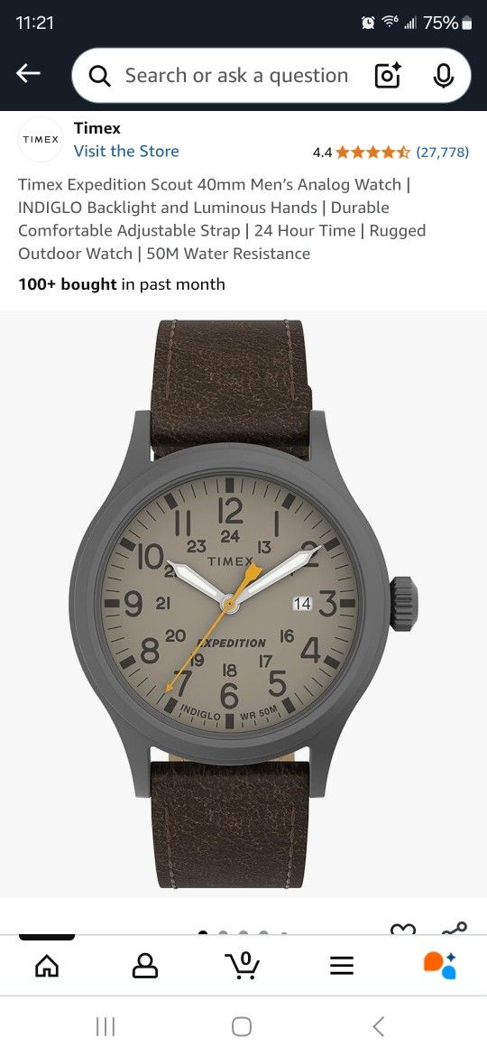 Timex Expedition Watch