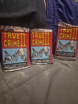 1992 Eclipse Enterprises True Crime II unopened trading card