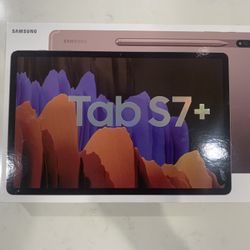 Sealed Samsung Tab S7 + 512 Gb Mystic Bronze Wifi 
