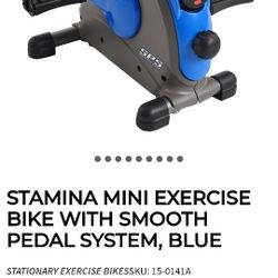 Stamina Mini Exercise Bike