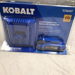 Kobalt Battery And Charger 24v