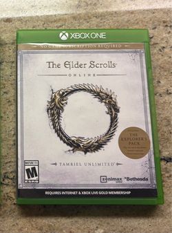 The Elder Scrolls Online: Tamriel Unlimited for the Microsoft Xbox One