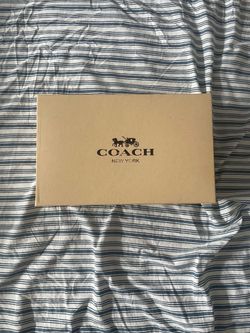 Brown Coach handbag