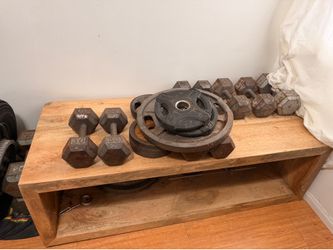 Wood bench/ coffee table