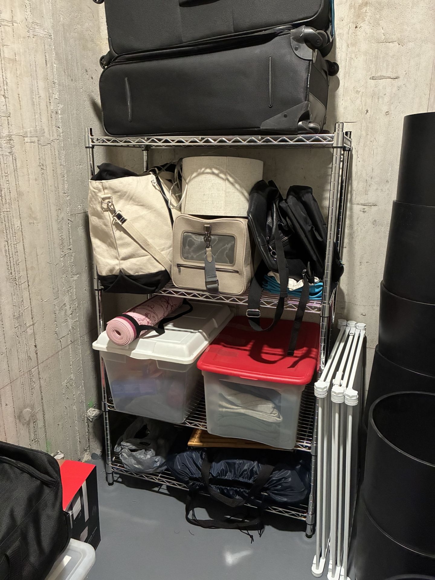 Metal Shelving Tower