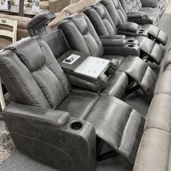 Reclining Sofa And Loveseat 