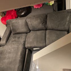Large Grey Couch 