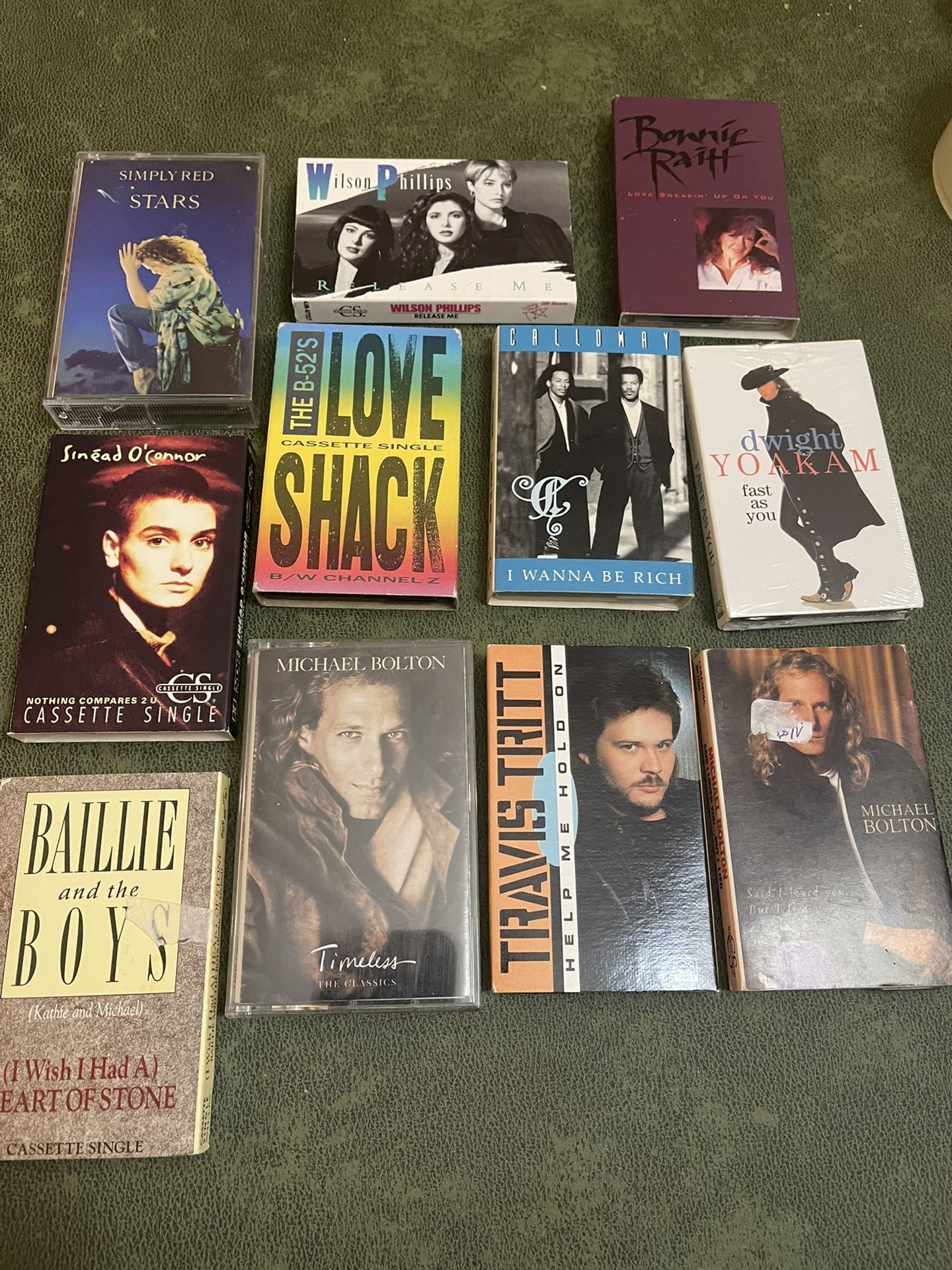 Mixed Lot Of Cassette Tapes