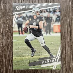 Derek Carr Raiders Card
