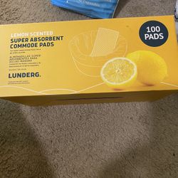 Lemon Scented Commode Pads