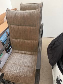 Outdoor patio chairs