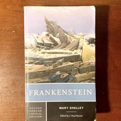 Frankenstein Mary Shelly Second Edition College English