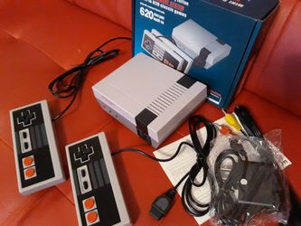 Mini Nintendo Style Video Console 600 Classic Games Super Mario Donkey Kong Contra Pacman Galaga and More Brand New Plug and Play