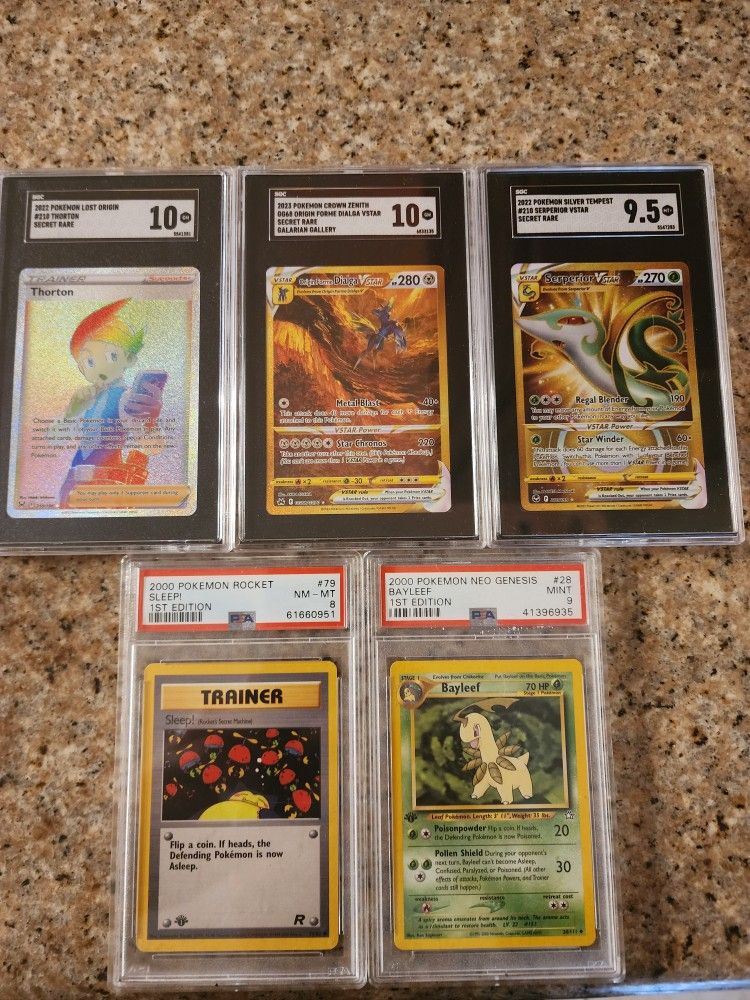 Pokemon Graded Cards NOT FREE