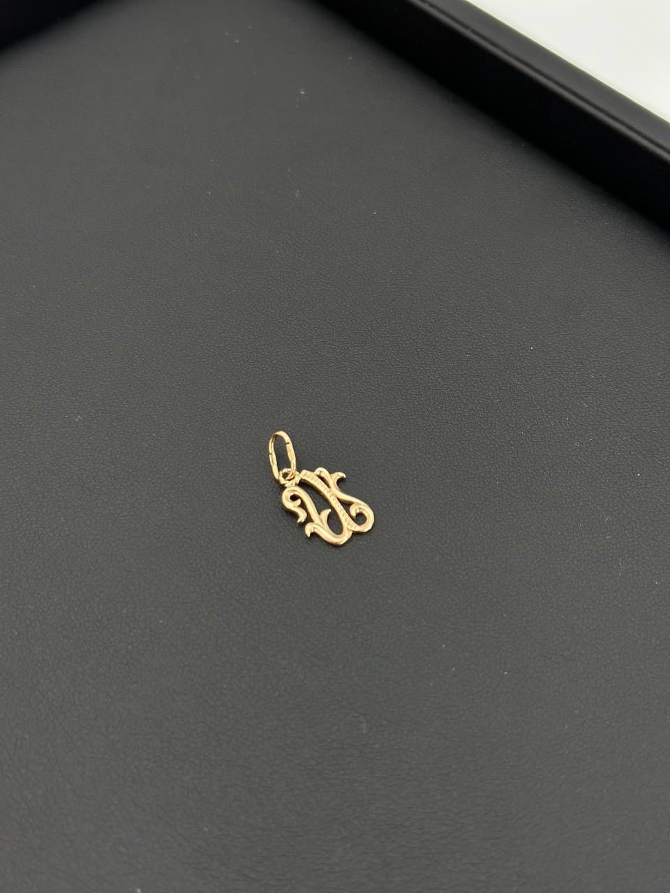 14k Yellow Gold ORIENTAL STYLE PENDANT 0.91G/585/2X1CM