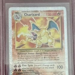 Pokemon Reverser Holo Charizard LC 8.5