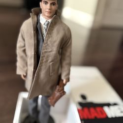 Barbie Silkstone Mad Men Don Draper Doll Gold Label - Excellent Condition