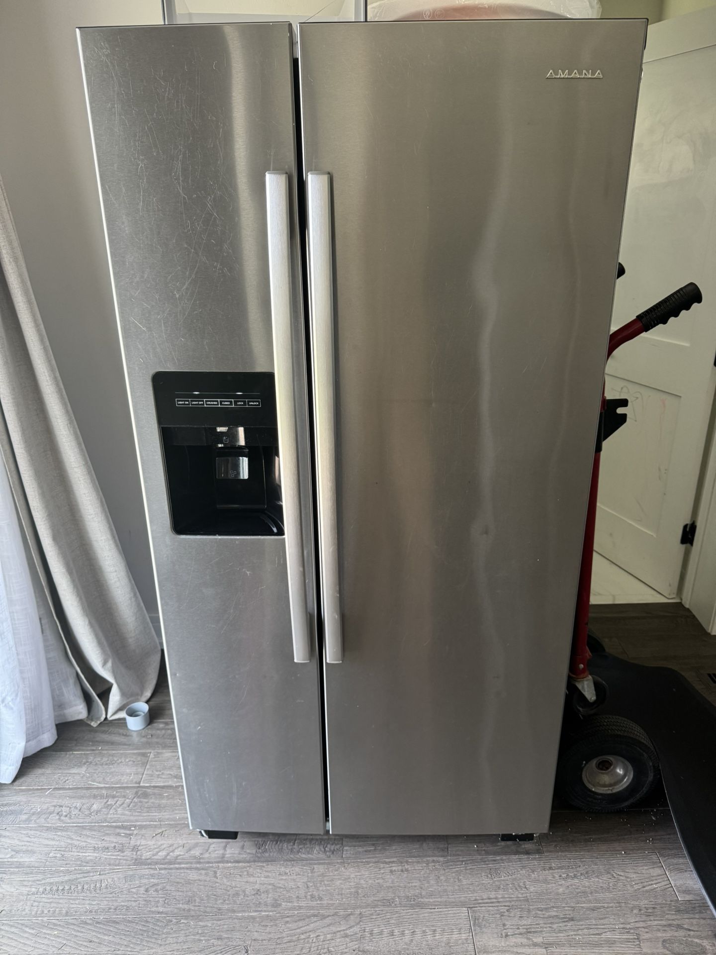 Kitchen Stainless Steel Appliances- Refrigerator, Gas Stove And Dishwasher
