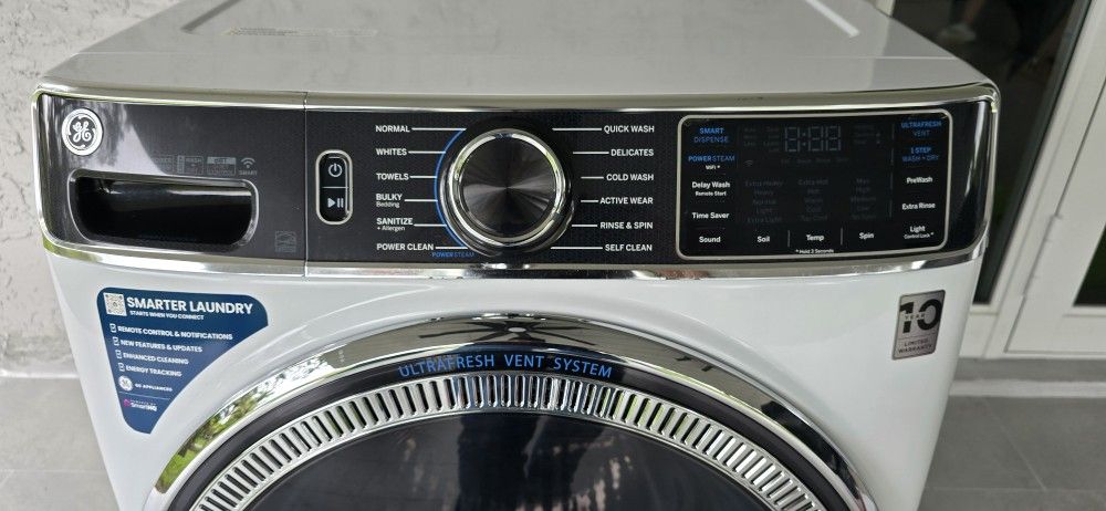 GE Profile Ultar Fresh Vent Washer with Error Codes