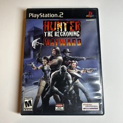 Hunter The Reckoning Wayward Sony PlayStation 2 PS2, TESTED & WORKING!