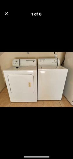 Washer and dryer
