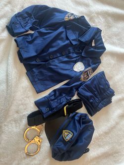 Kids Police Officer Costume Set size 5-6T