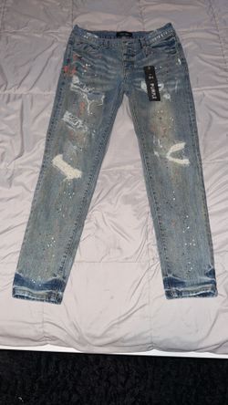Black tag purple jeans size 31