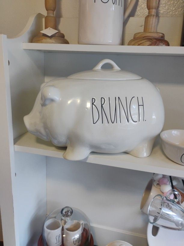 RAE DUNN BRUNCH PIG /CANISTER