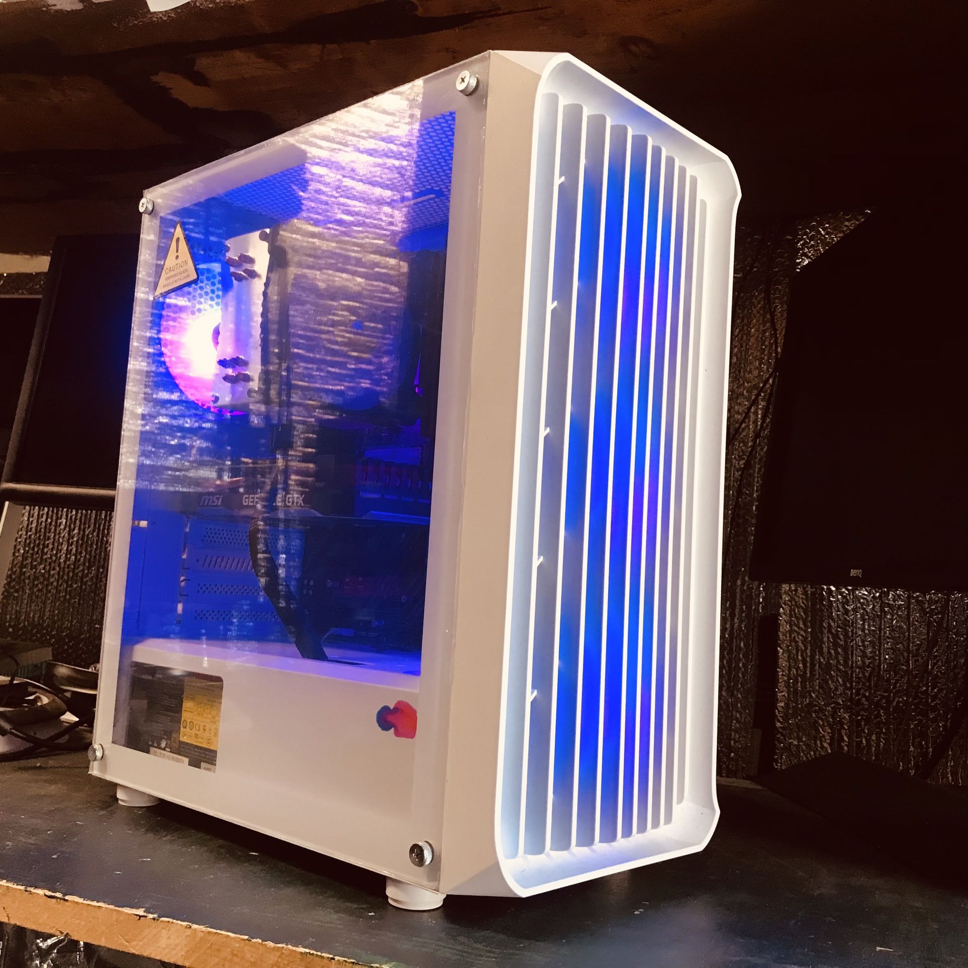 Intel Core i5-9400 GTX 1660 Ti 256GB SSD • 32GB RAM GAMING PC Video Editing Music Computer Studio streaming Day Trade
